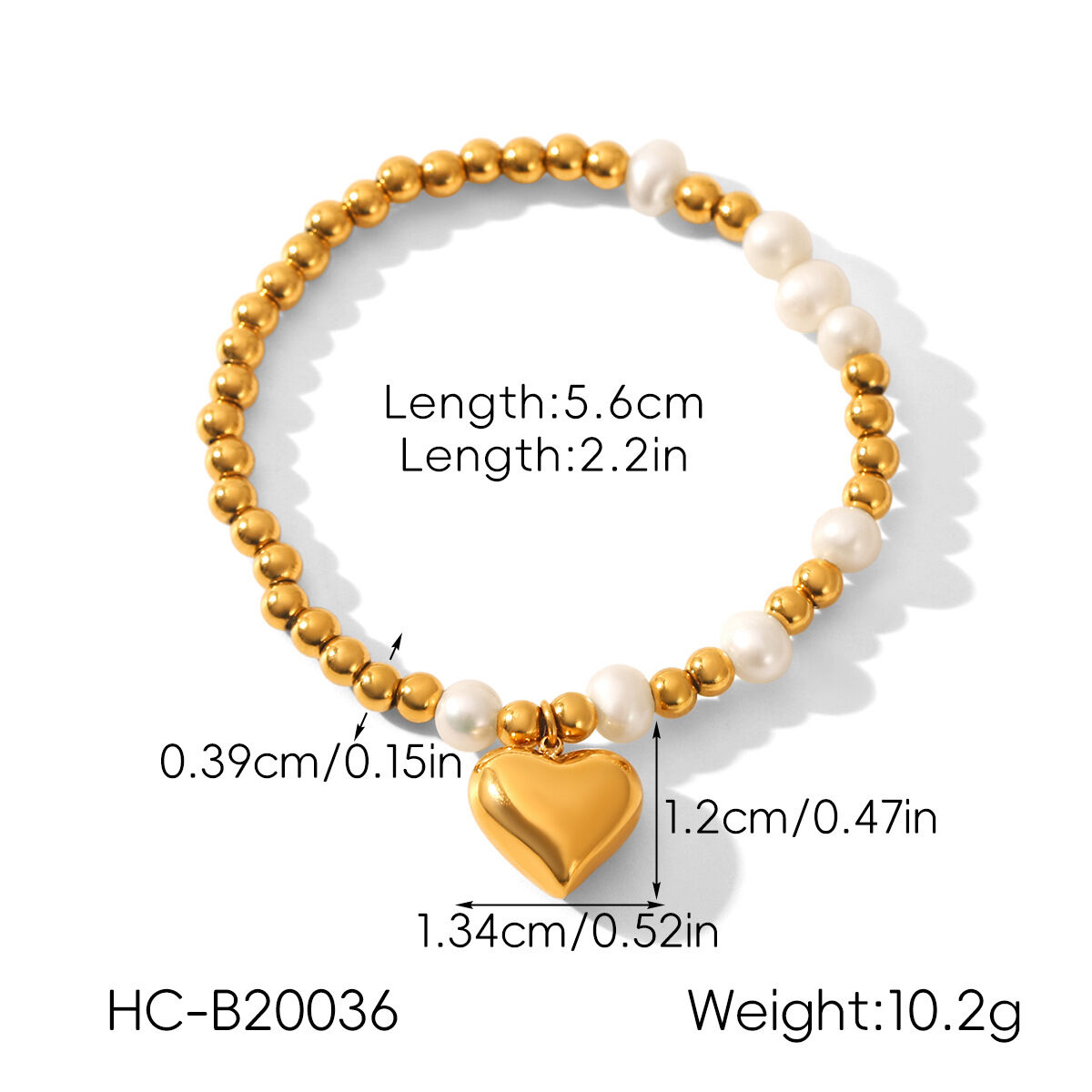 1 Piece Romantic  Heart Mixed Gold Color And Silver Colors Stainless Steel Waterproof   Women's Bangles thumbnail 2