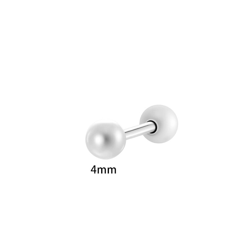 Simple Imitation Pearl Women's Piercing Earrings thumbnail 2
