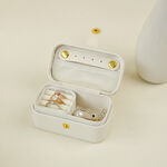 Simple Series Retro Solid Color PU Jewelry Boxes thumbnail 1