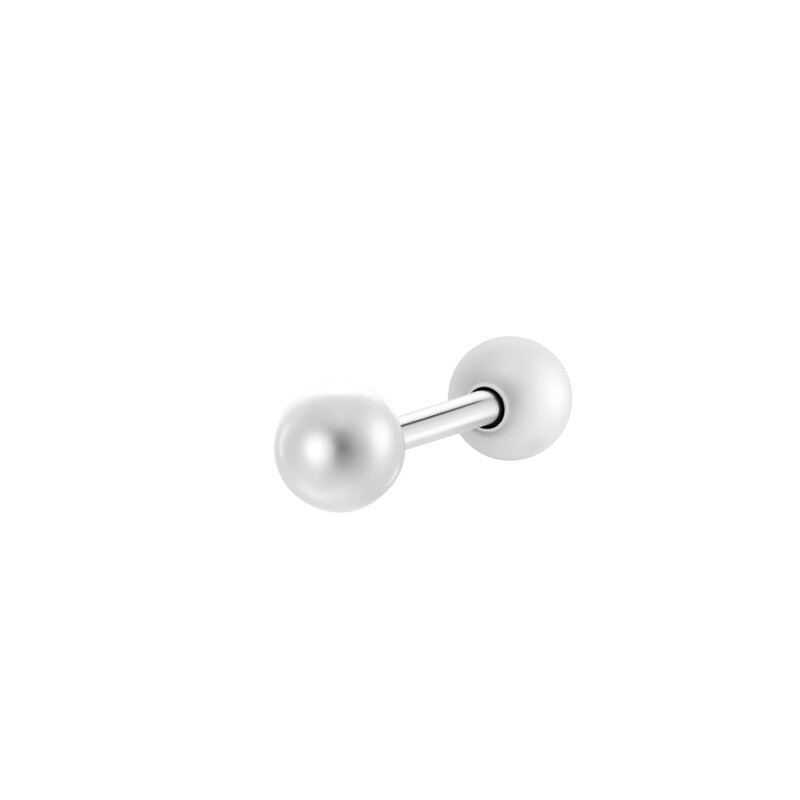 Simple Imitation Pearl Women's Piercing Earrings - 1