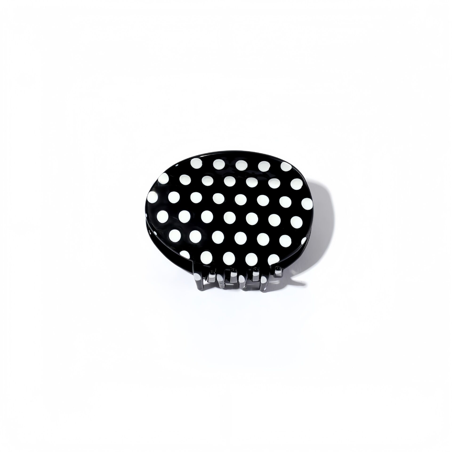 Sleek Stripe Polka Dots Acetate Women's Hair Claws thumbnail 1