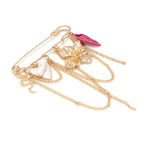 Sweet Flower Heart Alloy Brooch thumbnail 4