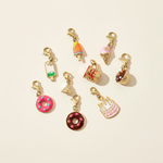 Dessert Series DIY Titanium Steel Lobster Clip Gold Color Women's Pendants thumbnail 3
