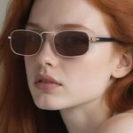 Simple Series Casual Solid Color Women's Sunglasses thumbnail 4