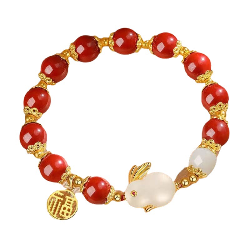 Luxurious Series Sweet Bow Knot Solid Color Number Angel Wings Beaded Bracelets thumbnail 6