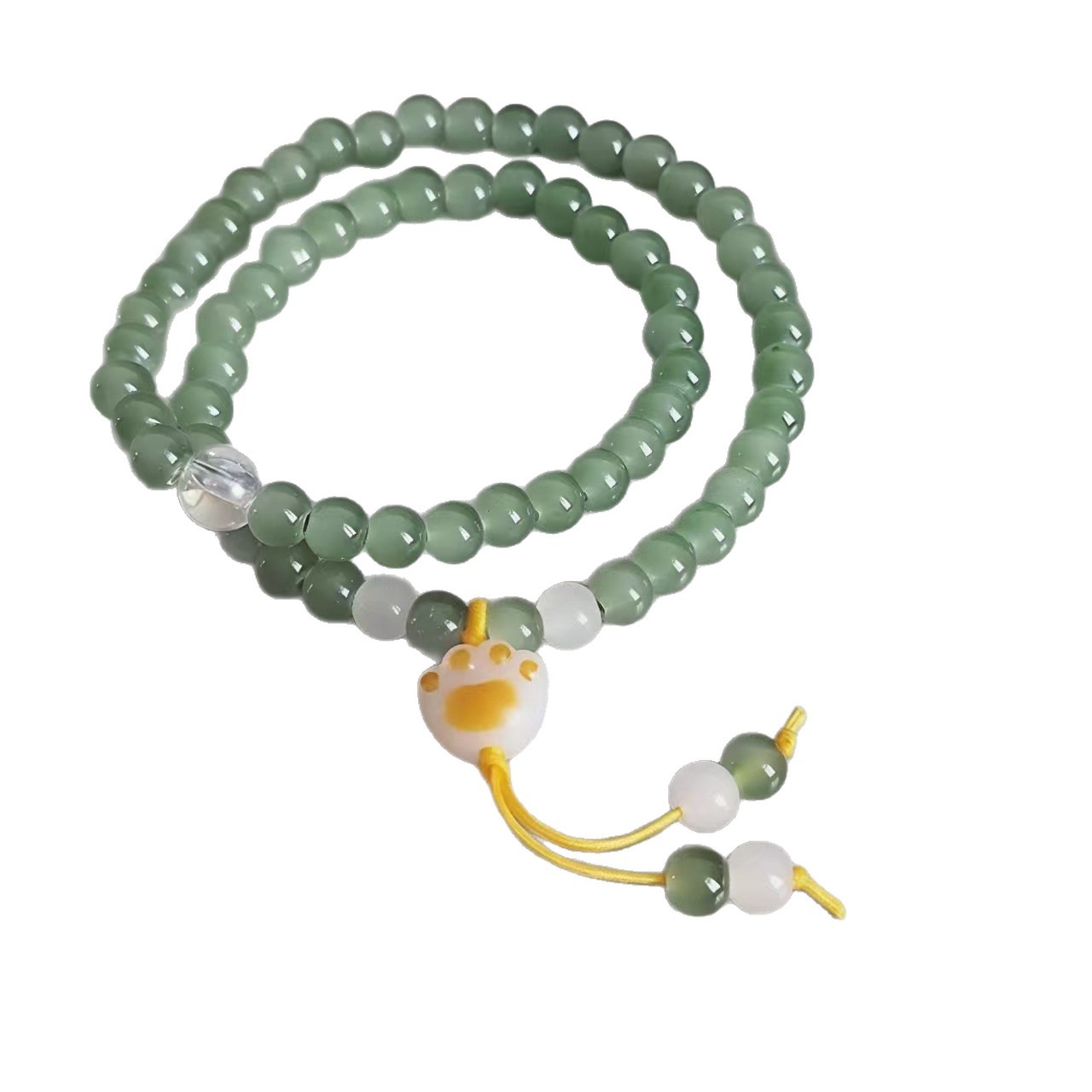 All Fit 10.5*11cm Glass Glass Red Green Army Green Dark Green White Unisex Charm Bracelets thumbnail 5