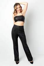 Polyester Sleeveless Top Crop Style Sequin Embellished thumbnail 3