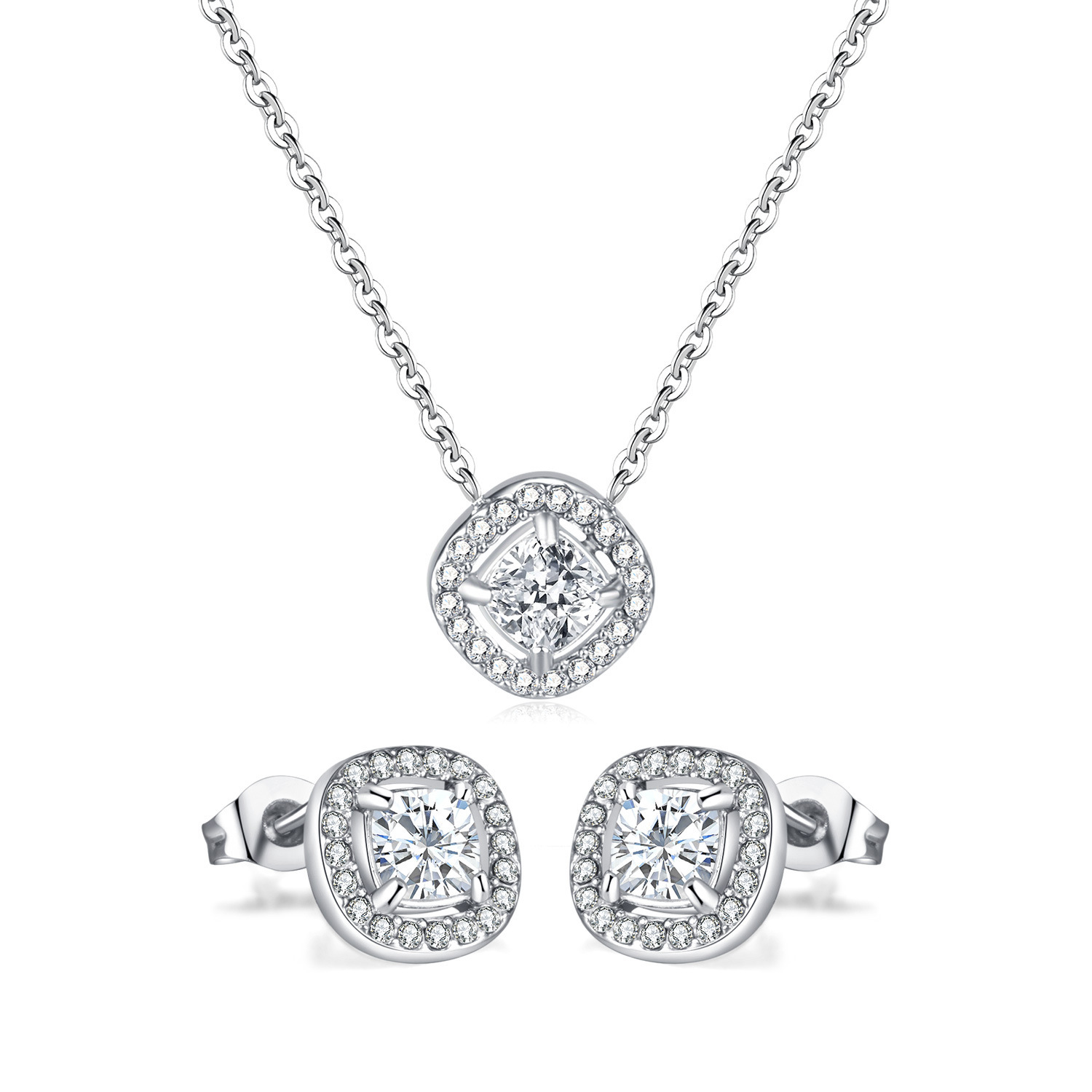 1 Pair Simple Series Fashion OL Letter Stainless Steel Women's Pendant Necklaces Picture10