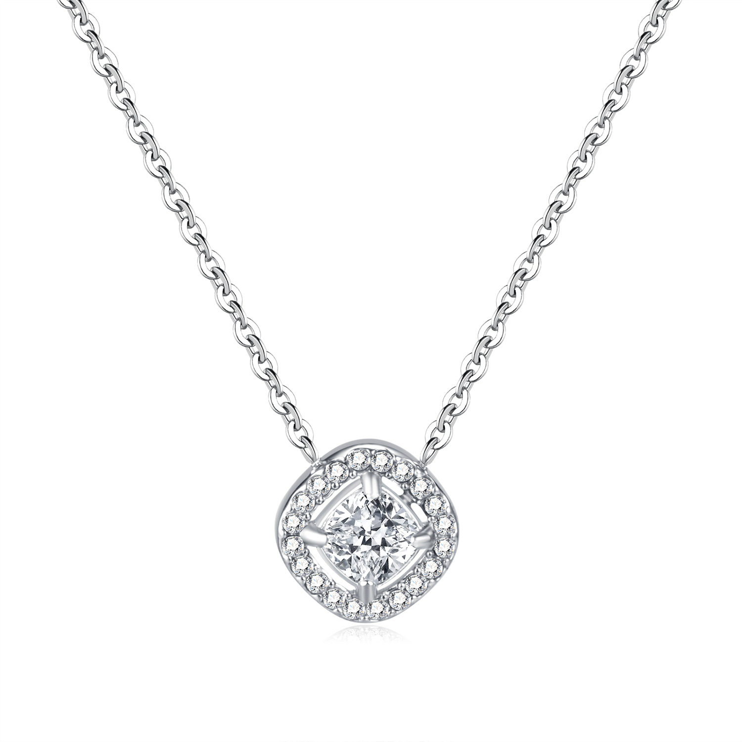 1 Pair Simple Series Fashion OL Letter Stainless Steel Women's Pendant Necklaces Picture12